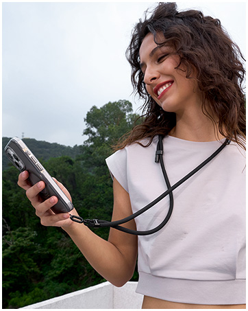 phone case with strap
