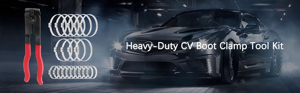 Heavy-Duty CV Boot Clamp Tool Kit