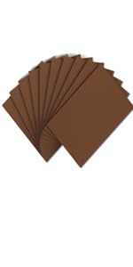 brown foam sheet