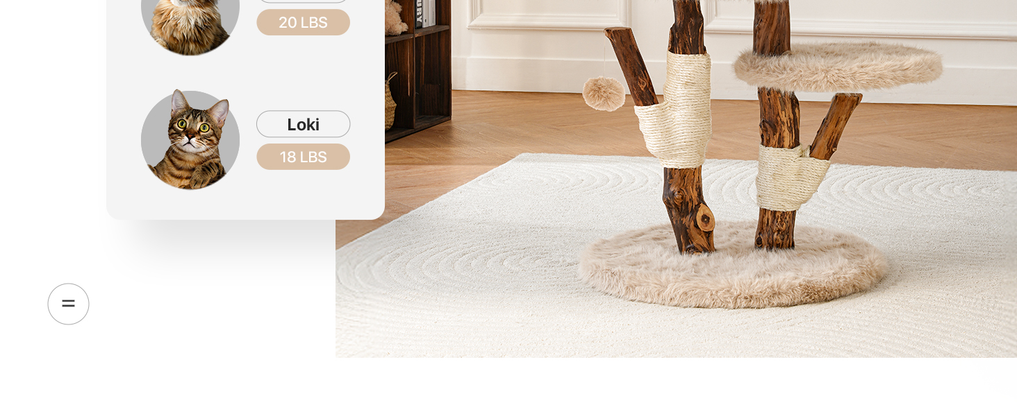 The best choice for cat tree