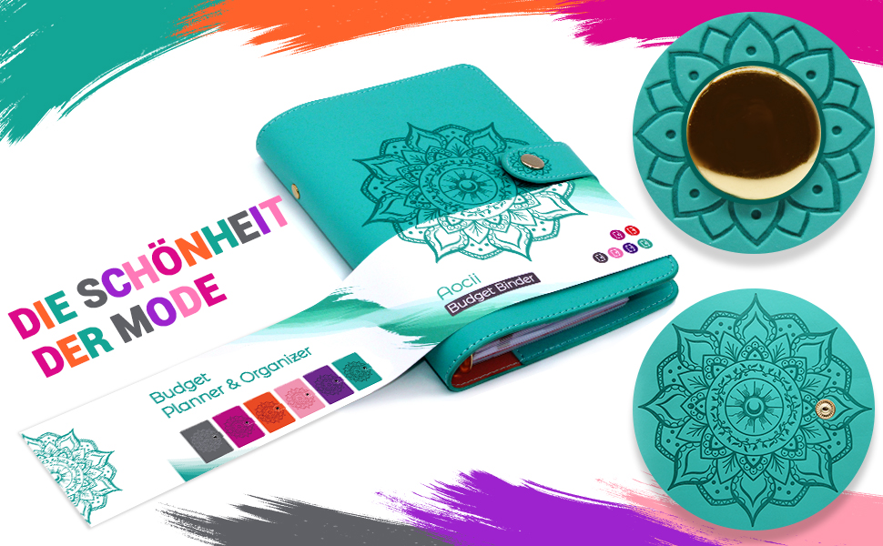 Aocii Budget Planner German Budget Binder A6 Budget Planner Financial