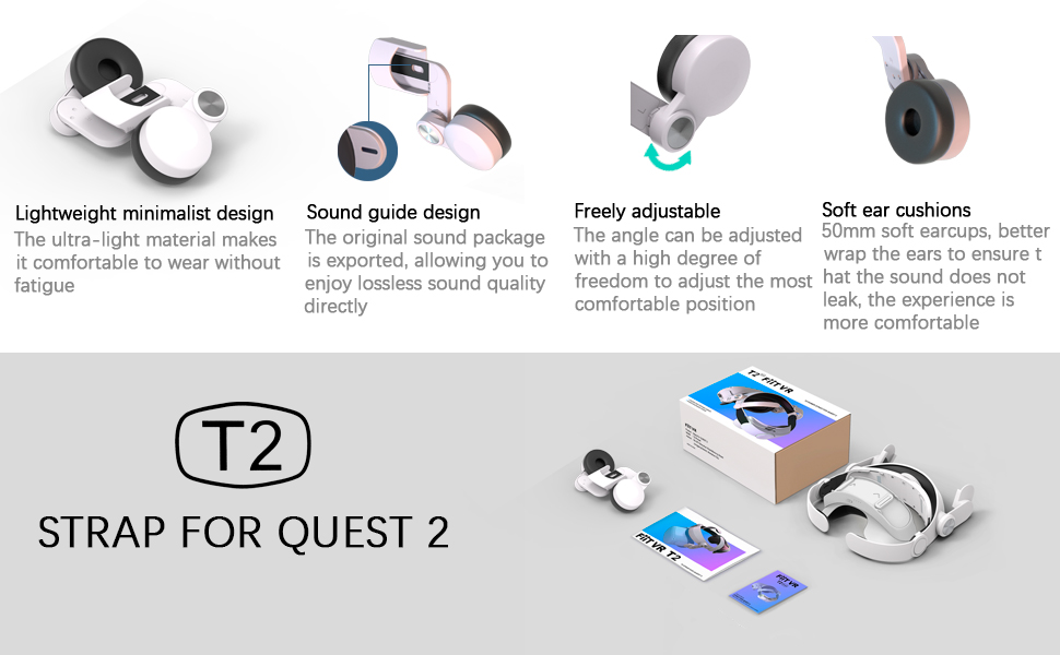 Wireless Headphone Compatible Meta / Oculus Quest 2