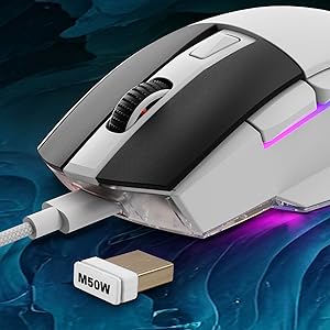 Sharkoon SKILLER SGM50W White