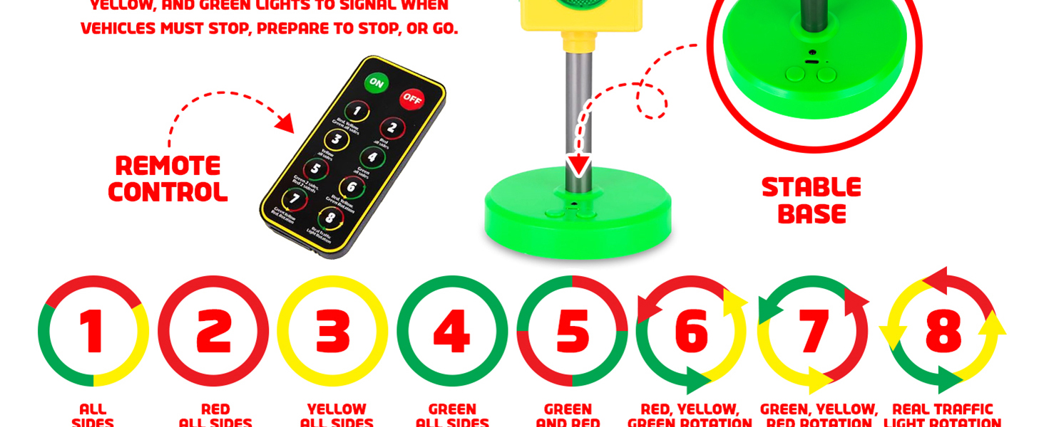 Traffic Light Table Lamp 