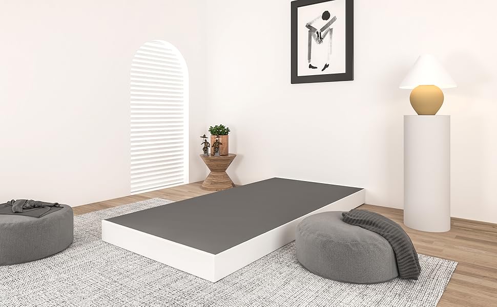 Vitverve Box Spring Twin, 5 Inch High Metal Twin Box Spring