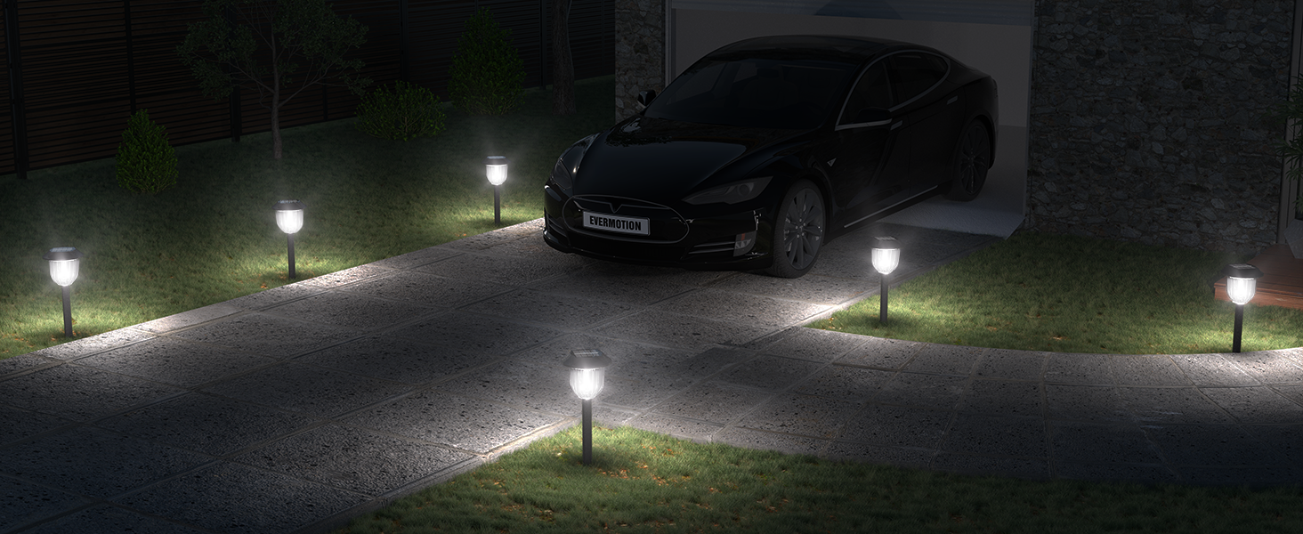 solar driveway lights