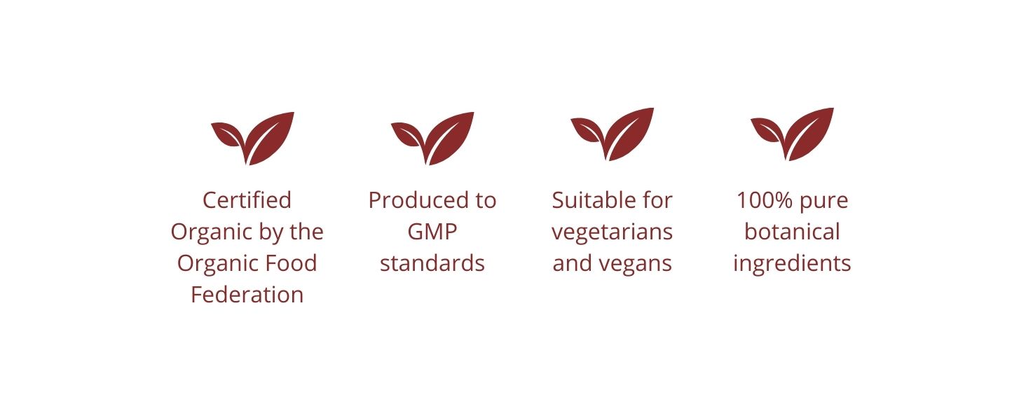 Organic certifaction teas