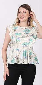 Turquoise Colour Top