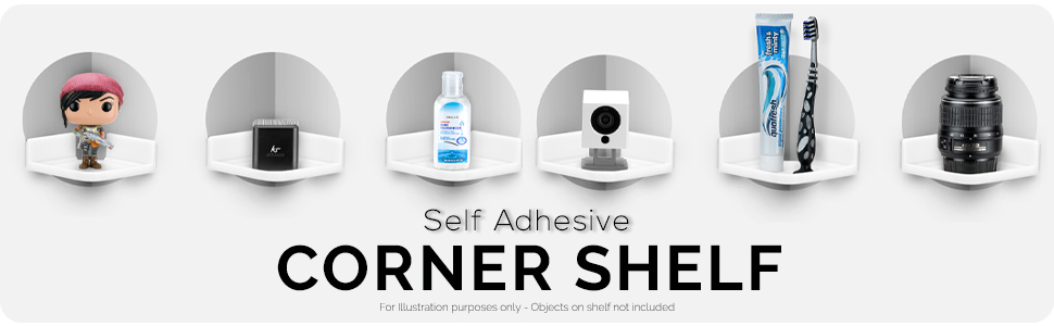 Mini Corner Shelf - White - ASIN B08KDG1BZ3
