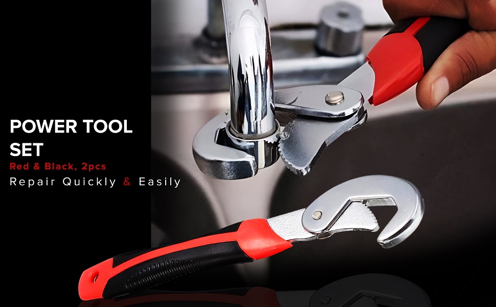 Multifunction Wrench Adjustable Universal Wrench Snap and Grip Tool