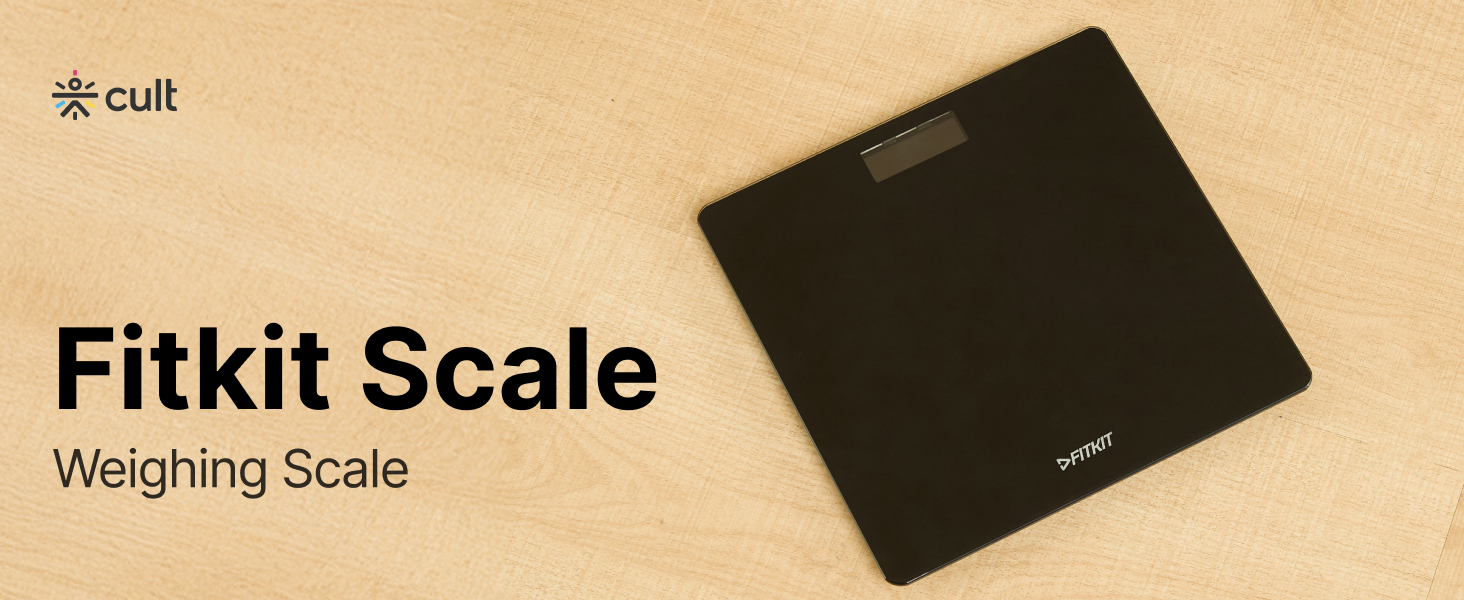 Review Fitkit By Cult, Digital Body Weight Machine, Tempered Glass, 9 Cult