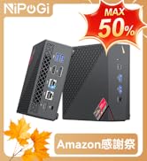NIPOGI Ryzen7 5825U 16GB 512GB ミニP C Nipogi ゲーミング AMD Ryzen7 5825U ミニpc 新版小型ゲーミング