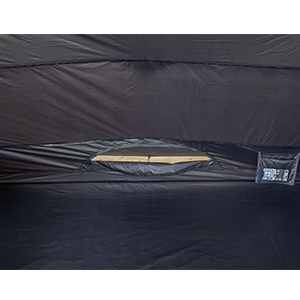 STOVEHUT Black Lightweight Shelter with Two Tarp Poles and Two Tent Poles