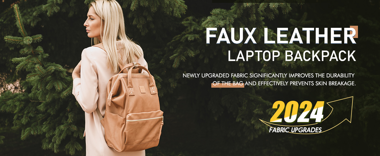 leather backpack for women