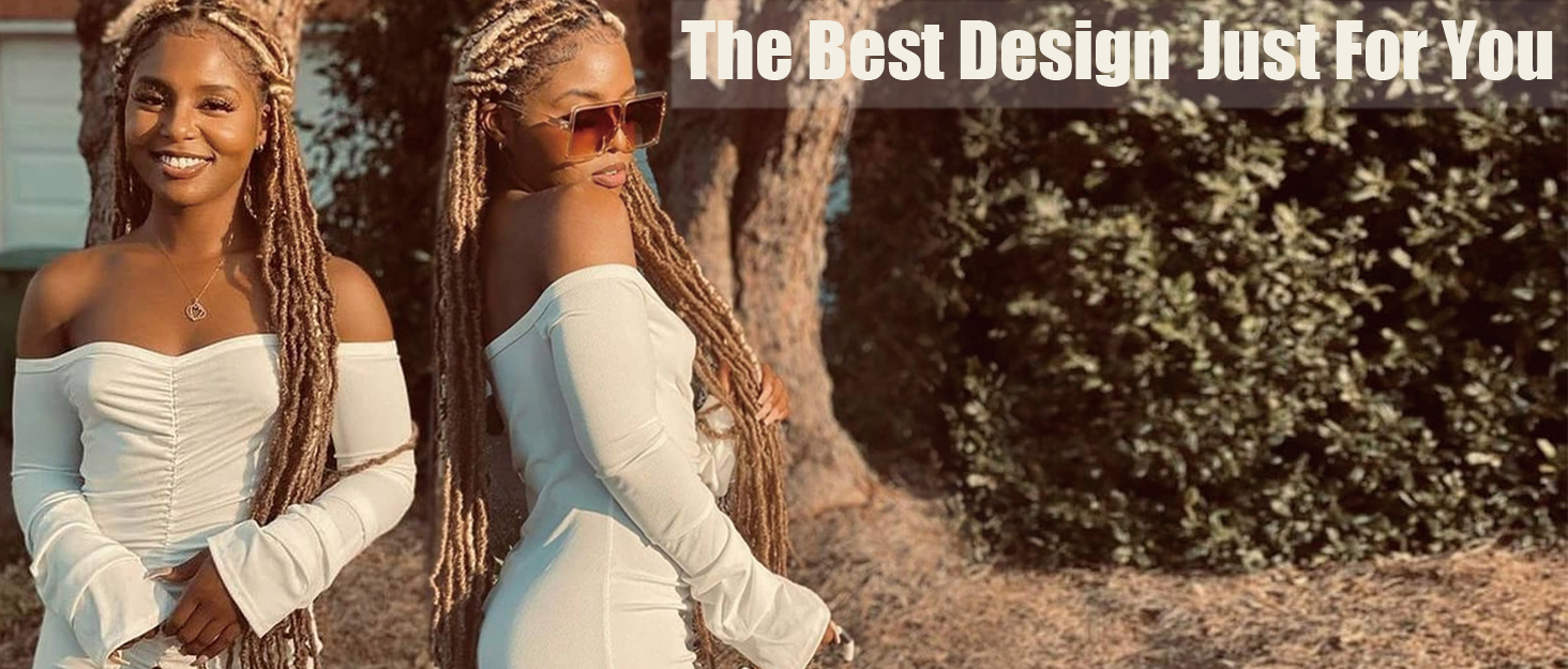 Alrence Faux Locs Crochet Hair