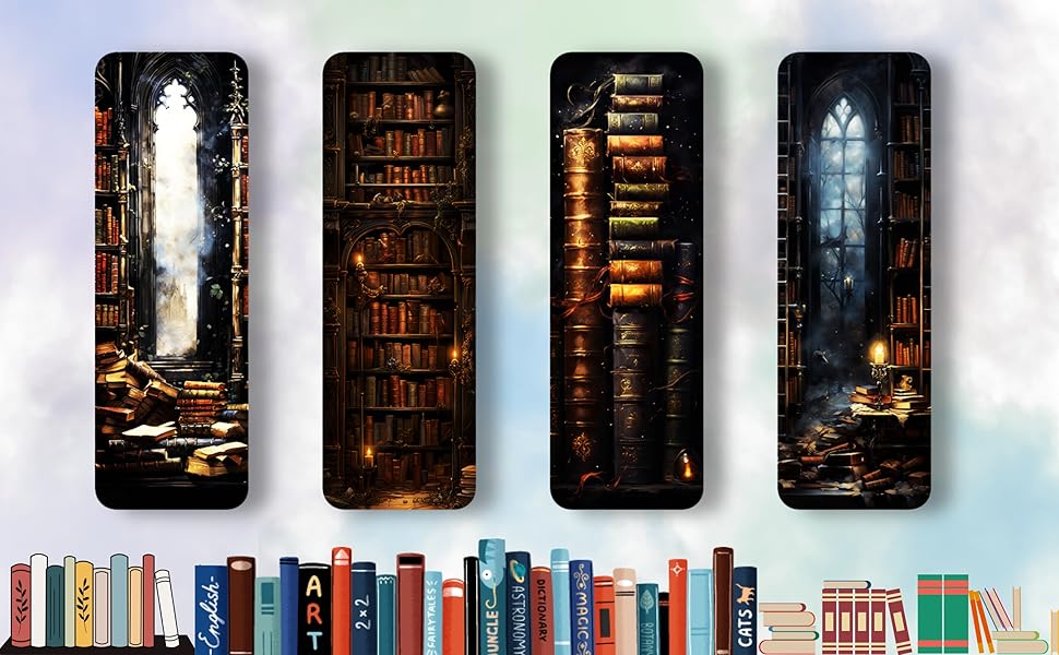 Exquisite Set of 10 Mandala Design Bookmarks