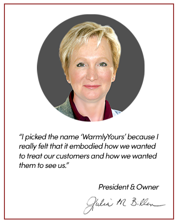 WarmlyYours Julia President