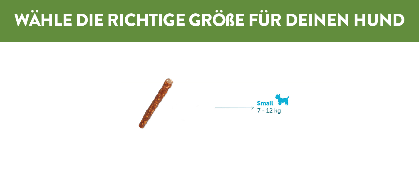 WHIMZEES Veggie Sausage gibt es nur für kleine Hunde