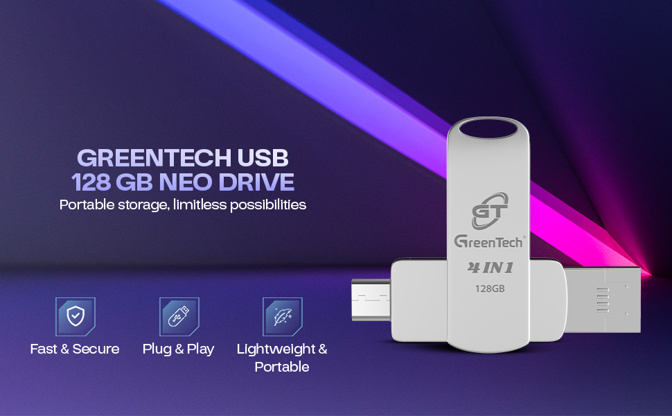 greentech use 128 gb neo drive 