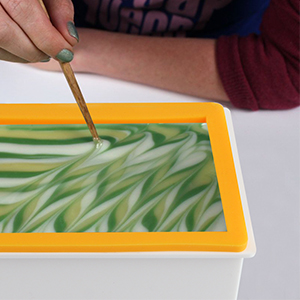 soap swirl making