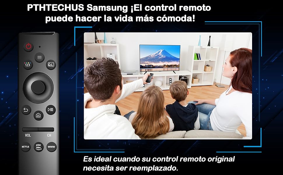 PTHTECHUS Samsung ¡El control remoto puede hacer la vida más cómoda!