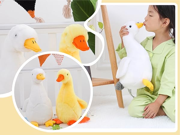 Amazon.co.jp: iplusmile アヒル ぬいぐるみ アヒル おもちゃ