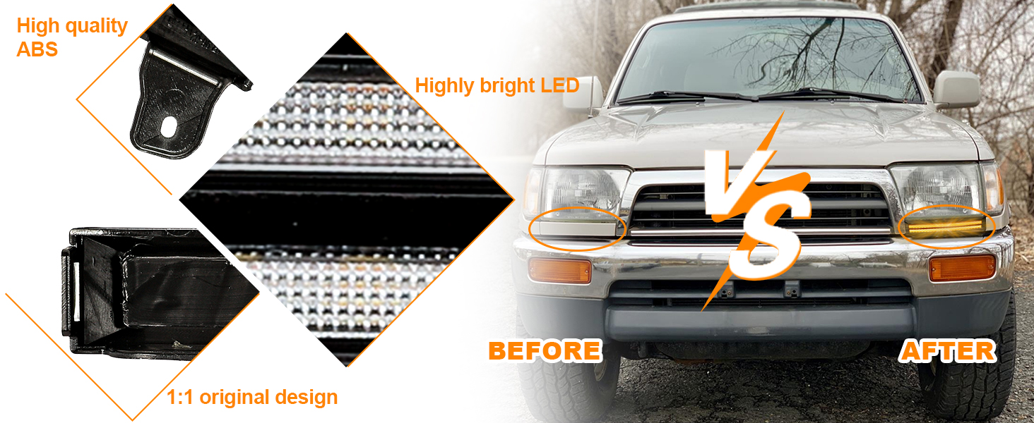 1996-2002 4runner DRL