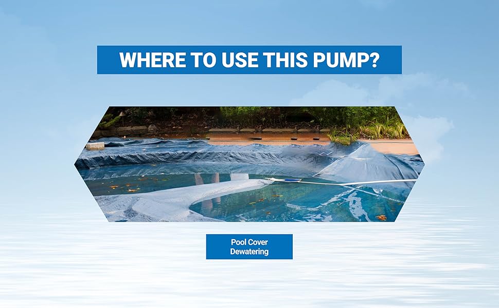 Tsurumi Pump F-13 | Submersible Clean Surface Water Pump | 1