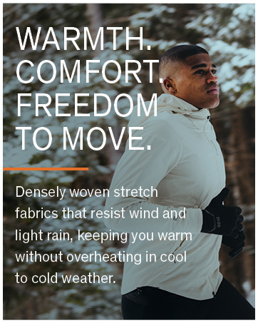 Protective Woven Stretch Material by GORE WEAR for cycling and running