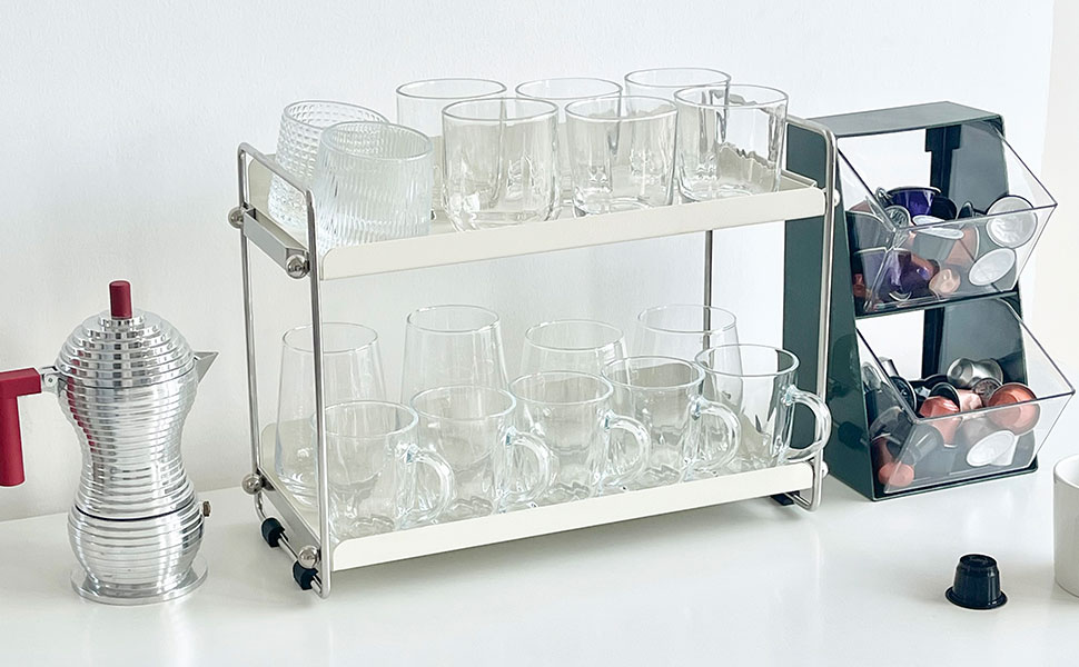 Nineween Metal Coffee Mug Organizer