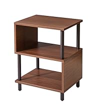 3段棚テーブル ラウンド 三段 収納 円柱 ラック サイドテーブル 全6色 | 70PARK