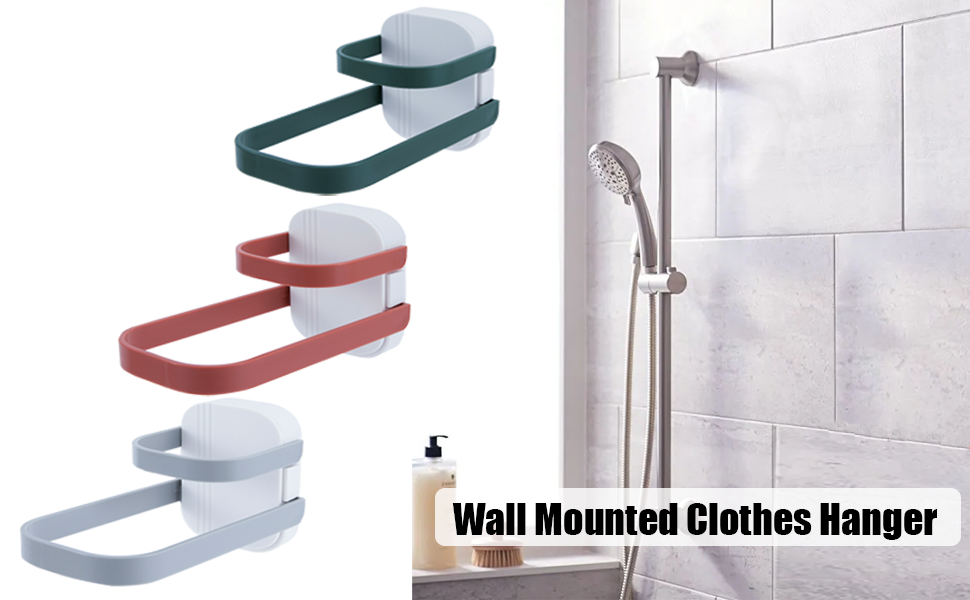 Enthuney 3PCS Clothes Hanger Organizer Rack Foldable Wall