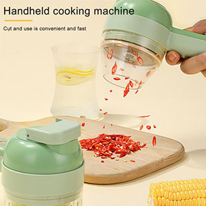 Mini Wireless Electric Garlic Mud Masher