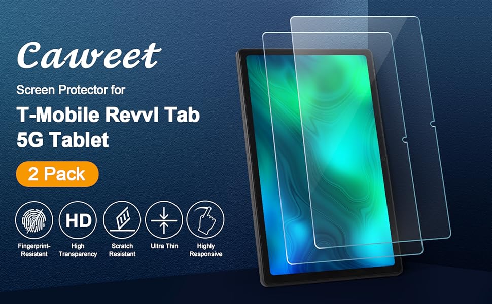 Caweet Screen Protector for TMobile Revvl Tab 5G Tablet 10
