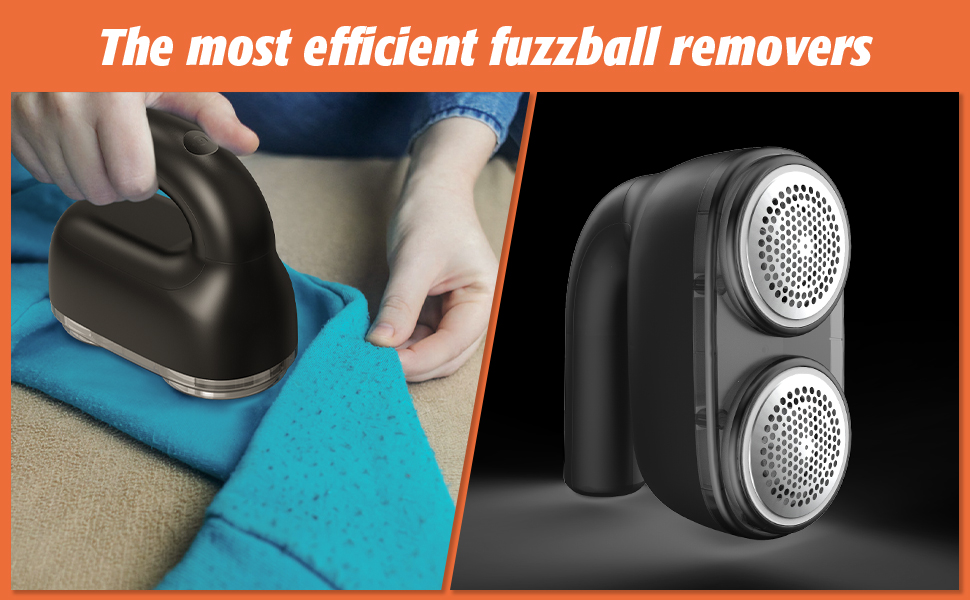 Fabric Shaver and Lint Remover, Rechargeable Electric Fuzz Remover with