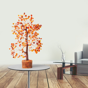 carnelian natural gemstone tree