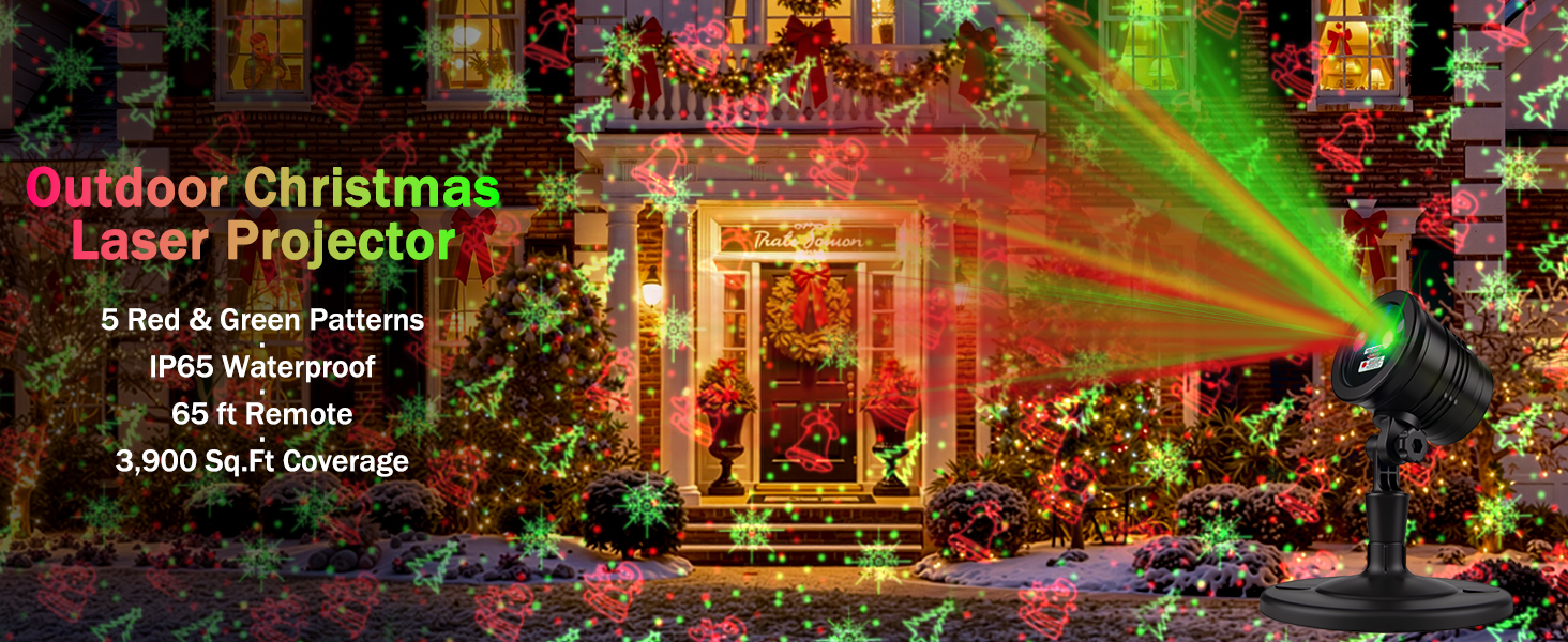 Christmas Projector Lights Outdoor