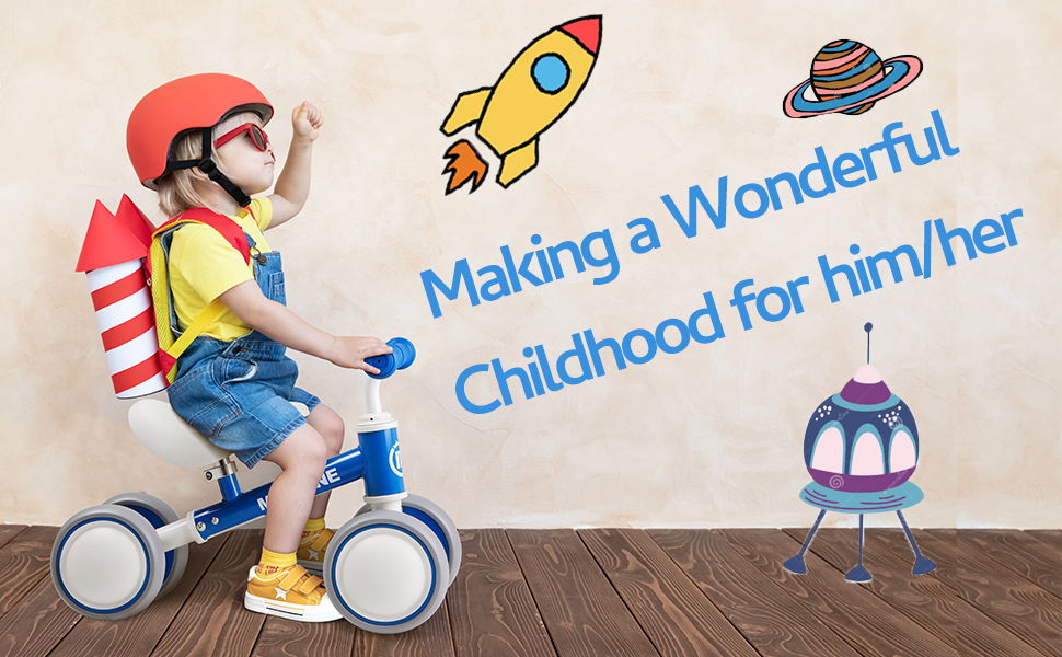 Baby Balance Bike Toddler Bike Kids Toys for 1 Year Old