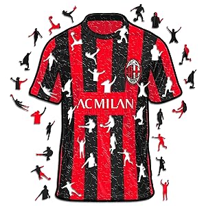 Maglia Milan - Puzzle di Legno