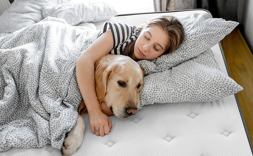 King Size Mattress,10 Inch Gel Memory Foam Hybrid King