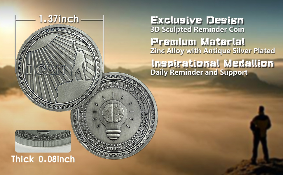 encouragement challenge coin