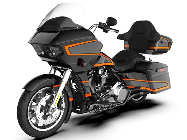 Harley-Davidson タンク 黒/赤/青 Amazon.com: Advanblack APEX Color Matched Motorcycle