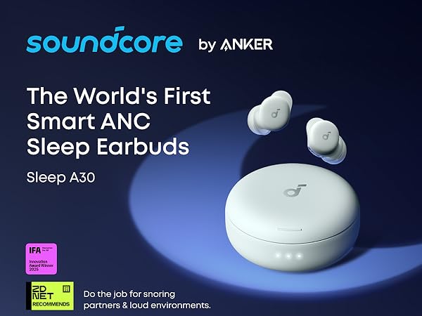 Amazon.com: Soundcore Sleep A30 by Anker Sleep Earbuds