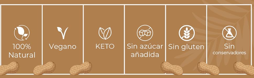 SPN-T2G BOWL BAR | Crema de cacahuates sin glúten, sin lácteos ni azúcar añadida