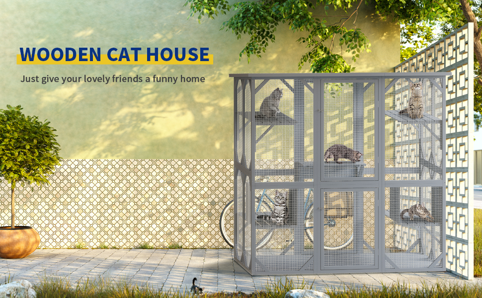outdoor cat enclosures