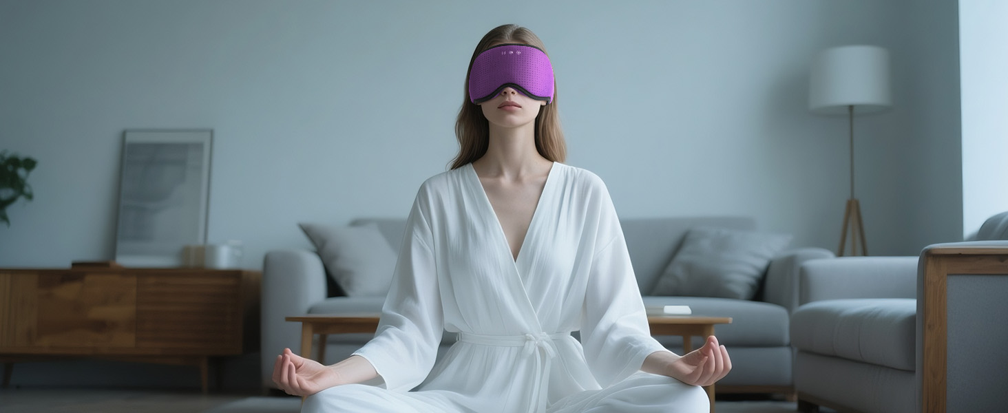 For Yoga nodpod weighted eye mask eyemask with bluetooth headphones sleep mask sleep mask