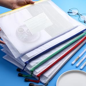 zipper file bags