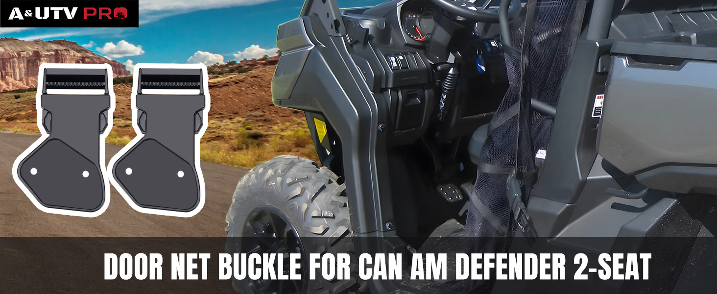 Door Net Buckle Clips for Can Am Defender