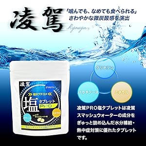 凌駕 スマッシュウォーター 塩タブレット タブレット タイプの スポーツドリンク