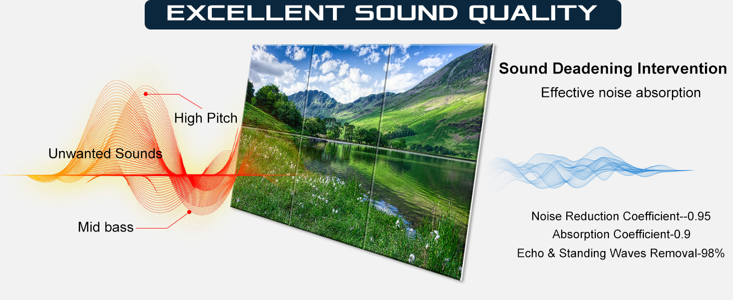sound absorbing wall art